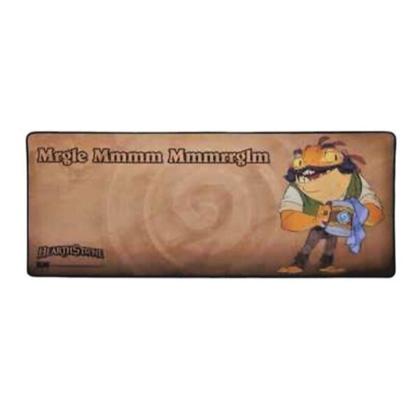 NEW Hearthstone Bartender Bob Murloc Large Gaming Desk Mat Mousepad 36"x15" - Picture 1 of 3